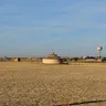 Palomar redondo con tejadillos escalonados en la llanura junto a Revellinos de Campos